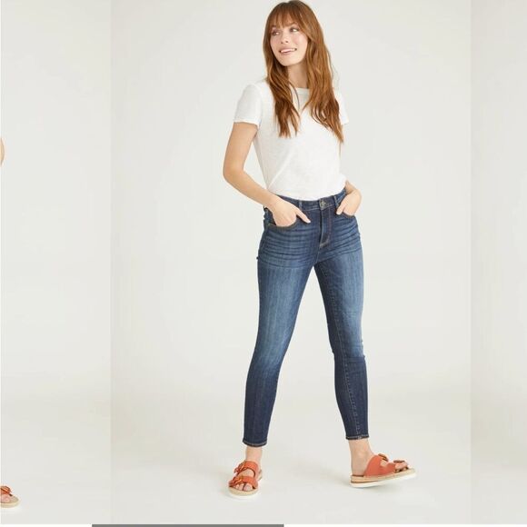 DRIFTWOOD Jackie High Rise Skinny Raw Hem Denim Jeans 25 - Picture 4 of 13